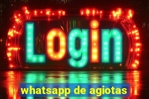 whatsapp de agiotas